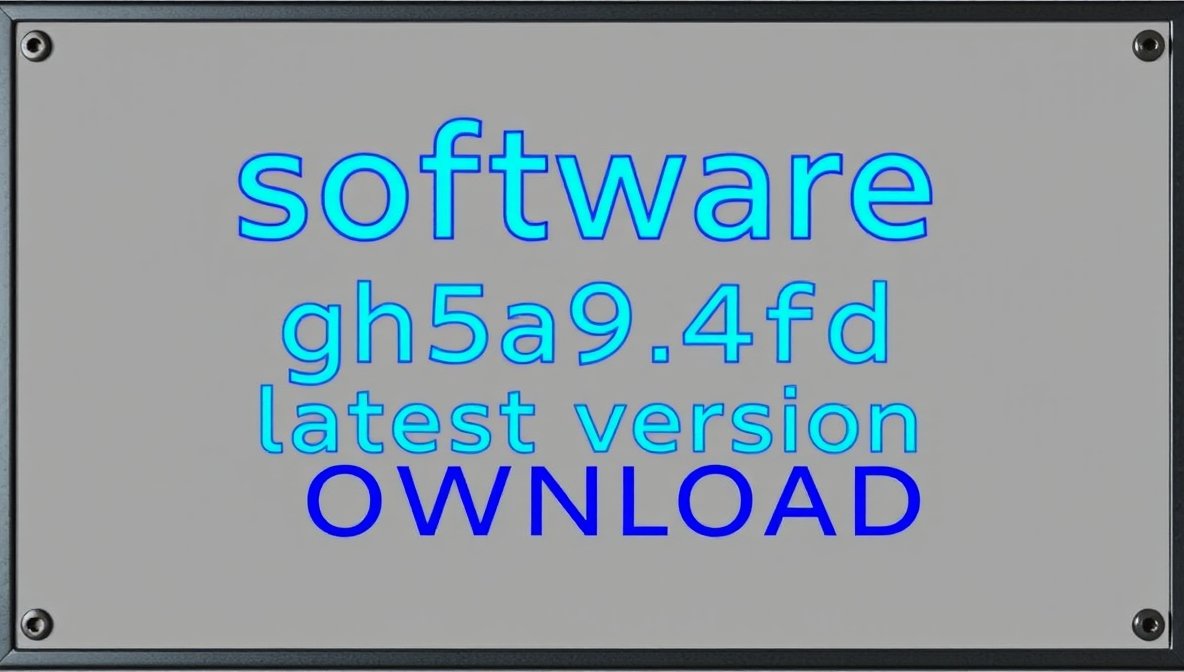 sofware gh5a9.4fd latest version download