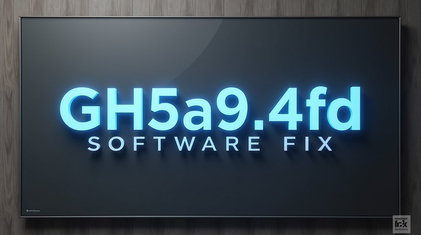 gh5a9.4fd software fix